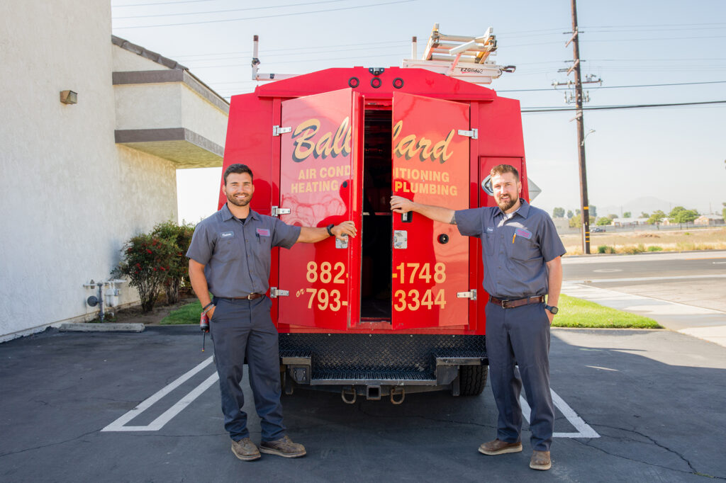 Ballard Duct Cleaning Van and Technicians in San Bernardino
